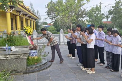 TRƯỜNG THCS HÒA HẬU TỔ CHỨC HOẠT ĐỘNG TRI ÂN NHÂN KỶ NIỆM 79 NĂM NGÀY THƯƠNG BINH – LIỆT SĨ (27/7/1947 – 27/7/2026)